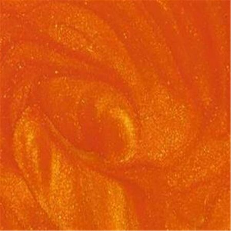 CLASSROOM CREATIONS 1 oz Acrylic Model Paint Bottle, Pearl Tropical Orange CL2993366